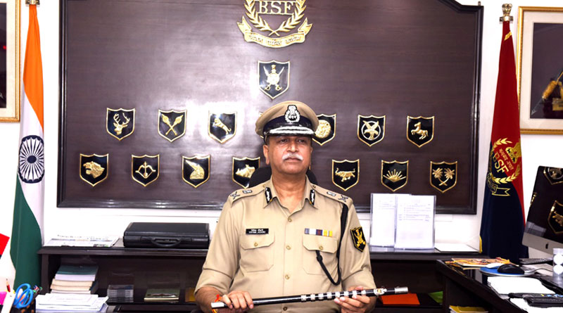 Vivek Kumar Johri Takes Charge As Bsf Dg