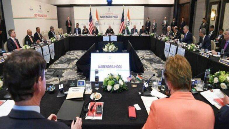 Modi holds meetng