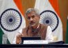 External Affairs Minister Subrahmanyam Jaishankar addressing a press conference in New Delhi on Tuesday.(UNI)