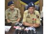 IGP Jammu Zone Mukesh Singh during security review meeting at Katra.