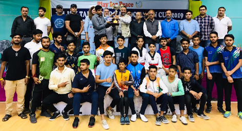 Medal winners of 3rd Association Cup Taekwondo C'ship posing for a group photograph along with dignitaries. Medal winners of 3rd Association Cup Taekwondo C'ship posing for a group photograph along with dignitaries.