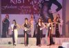 Models showcasing designer dresses of students of NIST Bari-Brahmana during an event.