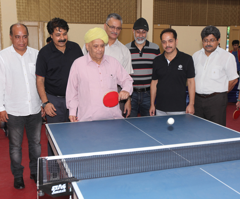 Stag 40th J&K State Table Tennis C'ship commences Jammu Kashmir