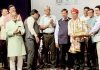 Ladakh MP, Jamyang Tsering Namgyal being conferred Suryadatta National Integration Award-2019 at Pune.