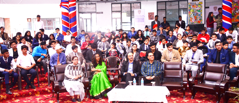 Participants and dignitaries during second edition of Heritage School MUN Conference. Participants and dignitaries during second edition of Heritage School MUN Conference.