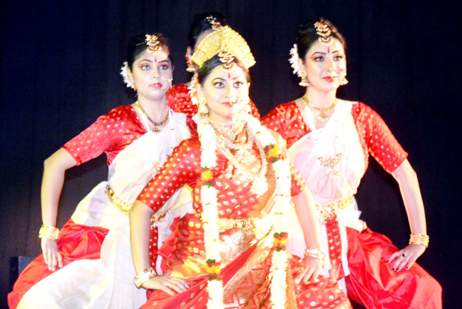 Artists performing dance during Purvottar Dhara Fest in Jmamu. Artists performing dance during Purvottar Dhara Fest in Jmamu.