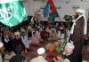 An Islamic scholar delivering sermons during celebration of Eid-e-Milad-un-Nabi at a local mosque in Jammu on Sunday. —Excelsior/Rakesh