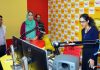 Director Information Dr Syed Sehrish Asgar during visit to Red FM and Radio Mirchi.