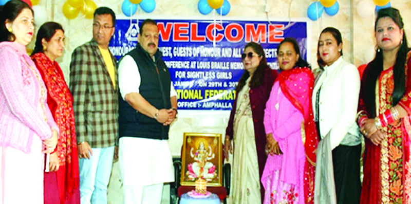 NC Provincial President Devender Singh Rana during a function at Jammu on Friday. NC Provincial President Devender Singh Rana during a function at Jammu on Friday.
