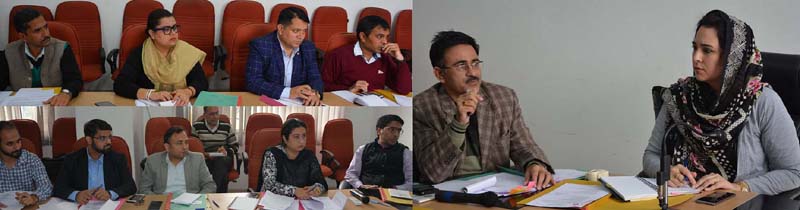 Director Information Dr Syed Asgar chairing a meeting on Thursday. Director Information Dr Syed Asgar chairing a meeting on Thursday.