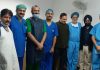 Visiting faculty from SGRH and faculty of SSH Jammu posing during a day-long workshop at SSH Jammu.