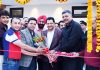 Divisional Commissioner Jammu Sanjeev Verma inaugurating new open terrace sitting “Cloud” at Amar Singh Club in Jammu on Monday.