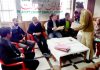 Lok Adalat in progress at Poonch on Saturday.