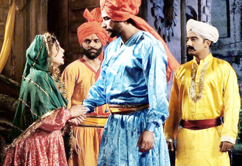 A scene from the movie 'Gulab Gatha' screened for students at IIT Jammu. A scene from the movie 'Gulab Gatha' screened for students at IIT Jammu.