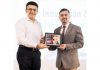 Prof Ankur Gupta, Director MIET, presenting memento to Amit Sharma, Special Secretary Transport Department.