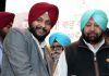 Renowned Punjabi Journalist Amritpal Singh receiving award from Punjab CM on Saturday.