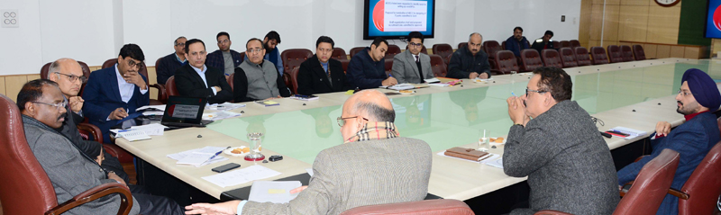 Lt. Governor reviewing status of IT Parks in J&K Lt. Governor reviewing status of IT Parks in J&K