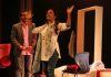 A scene from the play performed by Gurmeet Jamwal.