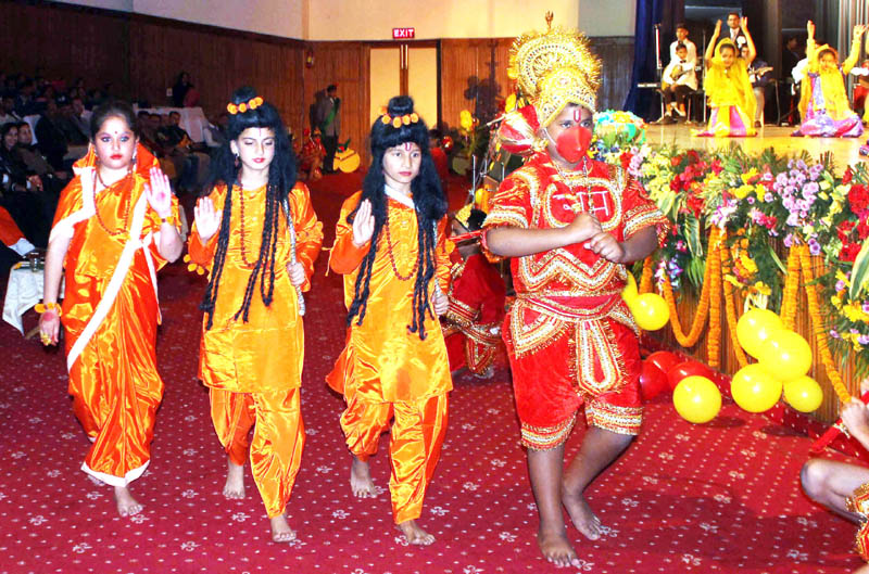 Students presenting cultural item while celebrating Annual Day at Humanity Public School. Students presenting cultural item while celebrating Annual Day at Humanity Public School.