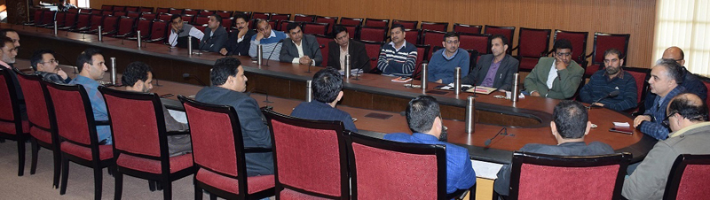 KAS officers during general body meeting of their Association on Sunday. KAS officers during general body meeting of their Association on Sunday.