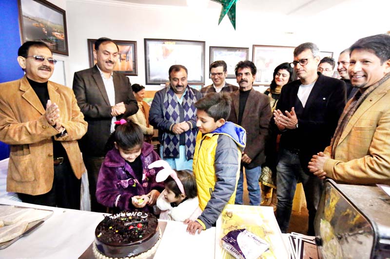 IGP S D Singh and others at inaugural of ‘Shutter Flame’ studio at Channi Himmat on Sunday. IGP S D Singh and others at inaugural of ‘Shutter Flame’ studio at Channi Himmat on Sunday.