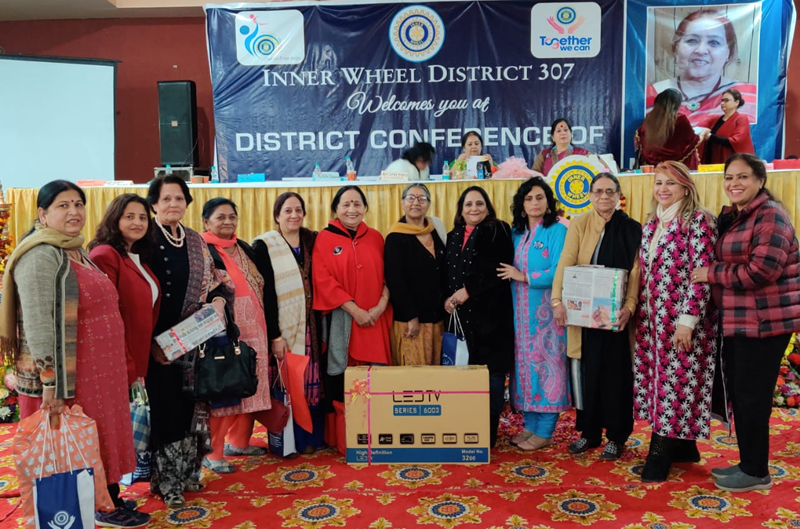 ICJ members posing with prizes won by the Club in District Conference at Gurdaspur, Punjab. ICJ members posing with prizes won by the Club in District Conference at Gurdaspur, Punjab.