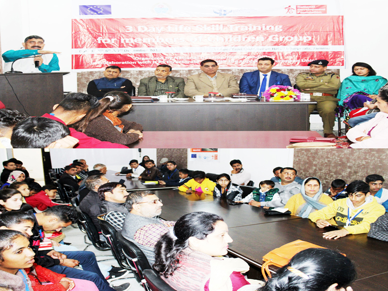 MP Jugal Kishore addressing the participants of workshop during valedictory session. MP Jugal Kishore addressing the participants of workshop during valedictory session.