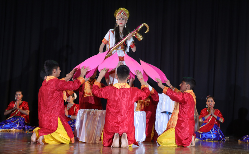 A skit being presented during Annual Day celebration at Sprawling Buds School in Jammu. A skit being presented during Annual Day celebration at Sprawling Buds School in Jammu.