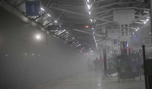 dense fog in Jammu