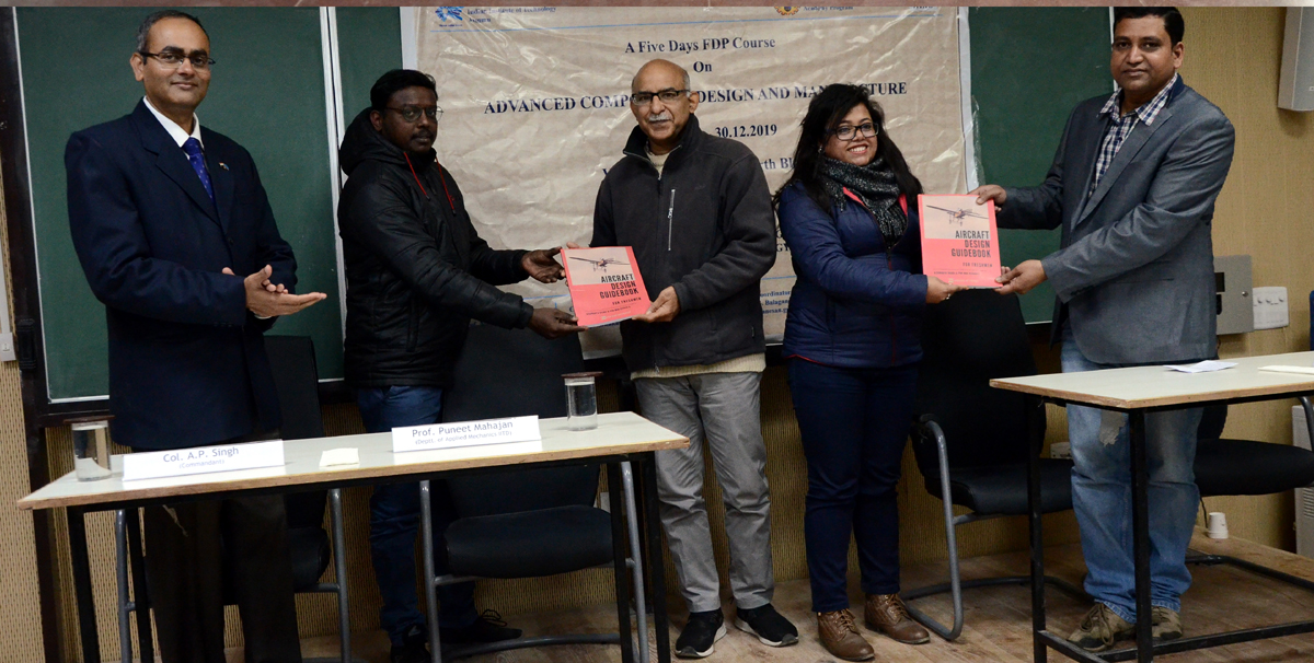 The dignitaries presenting books to participants during a program at IIT Jammu. The dignitaries presenting books to participants during a program at IIT Jammu.
