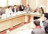 Dr Ashok Bhan, Member SMVDSB chairing Governing council meeting of Shrine Board’s Sports complex at Katra.