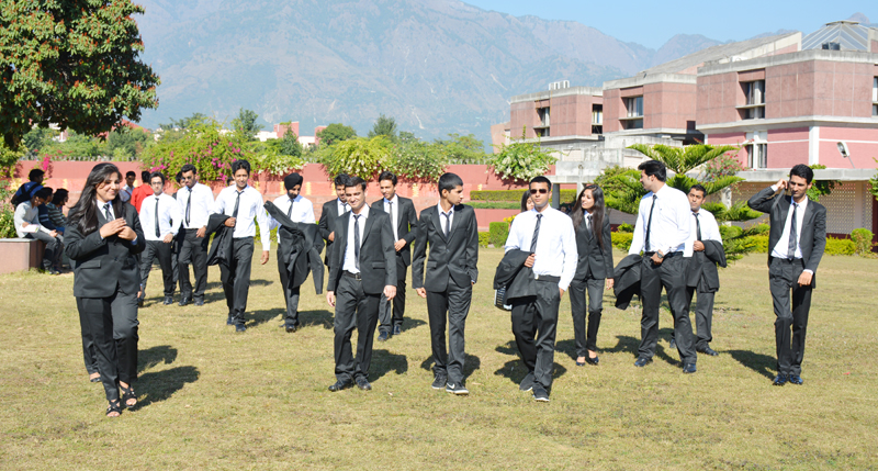 Students during campus placement drive at SMVDU Katra. Students during campus placement drive at SMVDU Katra.