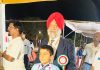 Young skater Punish posing along with GS Khurmi after excelling in 57th RSFI Nationals.