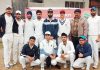 Winners posing along with officials at Parade ground in Jammu.