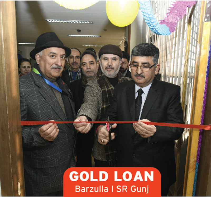 J&K Bank President Arun Gandotra formally launching Gold Loan facility at a business unit of the bank. J&K Bank President Arun Gandotra formally launching Gold Loan facility at a business unit of the bank.