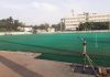 A view of Astro-turf hockey stadium in Jammu.