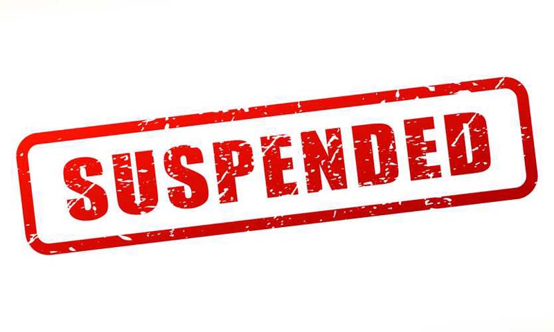 AD FCS&CA suspended