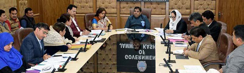 Chairperson NCPCR Priyank Kanoongo chairing a meeting on Thursday. Chairperson NCPCR Priyank Kanoongo chairing a meeting on Thursday.