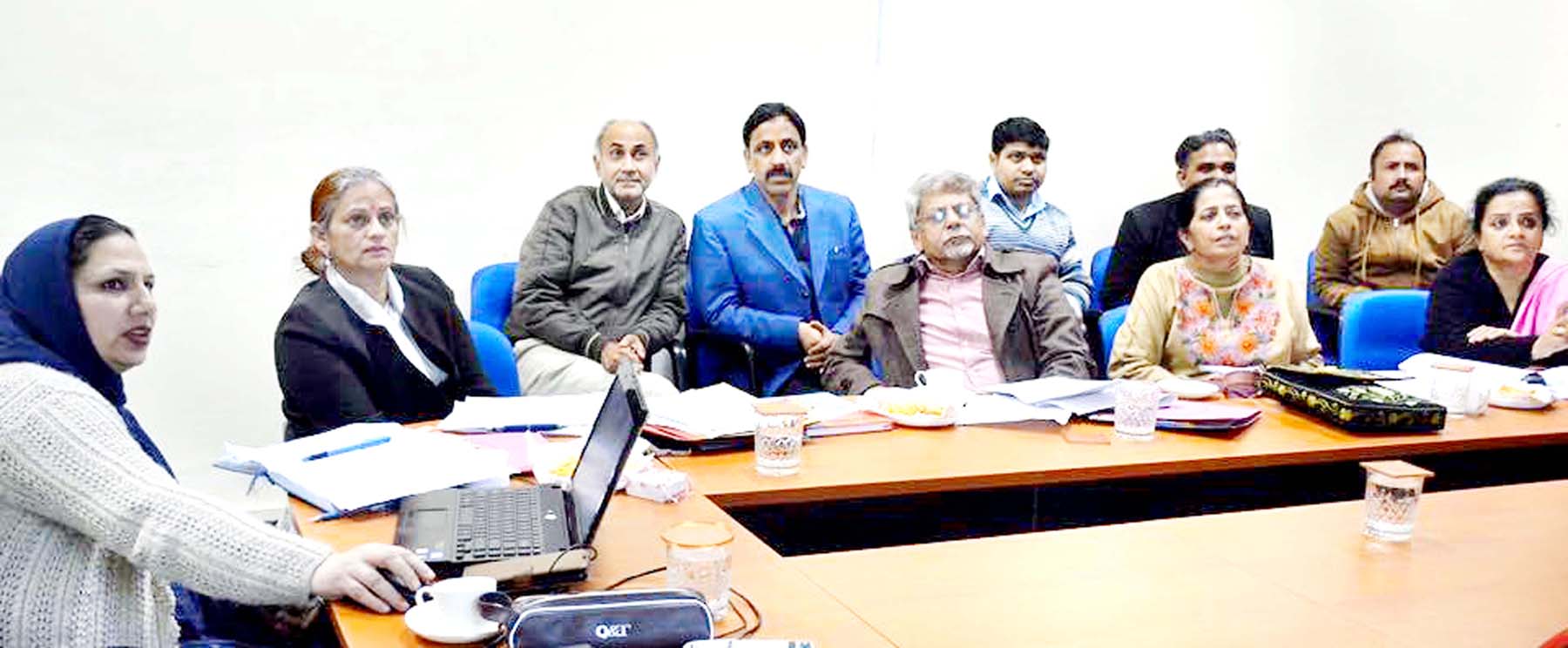 Members attending BoS meeting of School of Biotechnology, SMVDU. Members attending BoS meeting of School of Biotechnology, SMVDU.