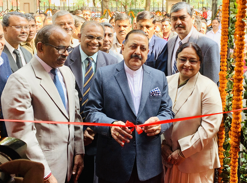 Union Minister Dr Jitendra Singh inaugurating the new Administrative Block of Central Administrative Tribunal (CAT) complex at New Delhi on Tuesday. Union Minister Dr Jitendra Singh inaugurating the new Administrative Block of Central Administrative Tribunal (CAT) complex at New Delhi on Tuesday.