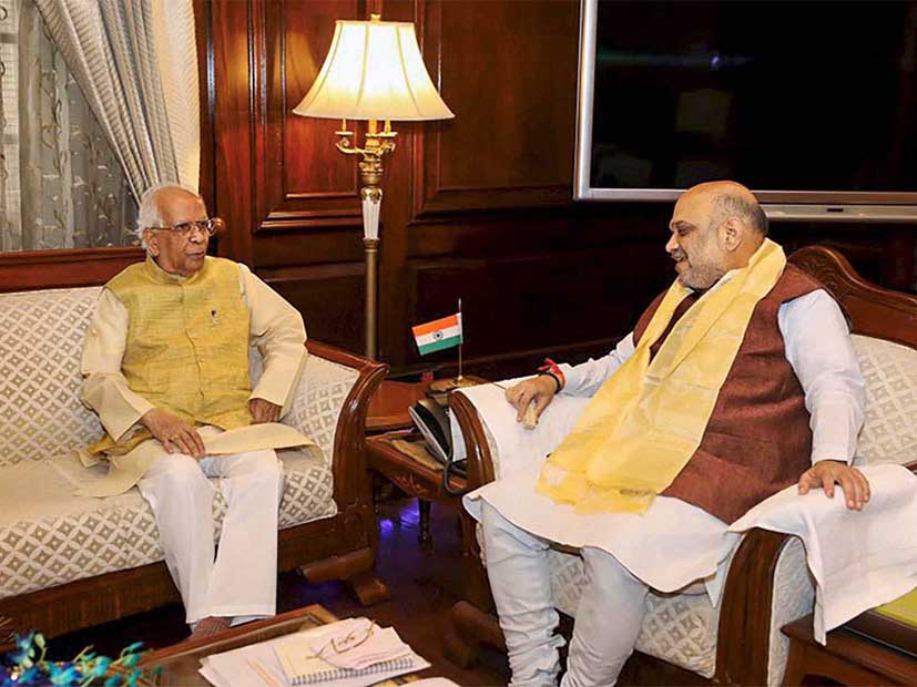 West Bengal Governor Jagdeep Dhankhar met Union Home Minister Amit Shah on Friday. West Bengal Governor Jagdeep Dhankhar met Union Home Minister Amit Shah on Friday.