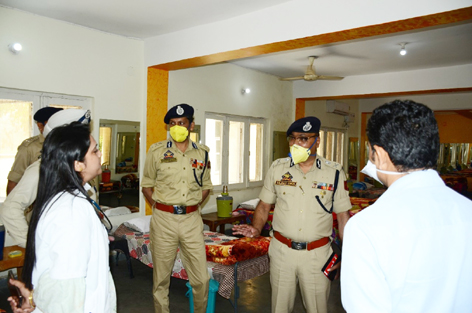 DGP Dilbag Singh taking stock of preparedness and measures to contain the spread of COVID-19. DGP Dilbag Singh taking stock of preparedness and measures to contain the spread of COVID-19.