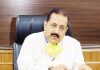 Union Minister Dr Jitendra Singh in an exclusive interview on national TV channel ABP News, to mark the completion of one year of Modi Government 2.0,on Friday.