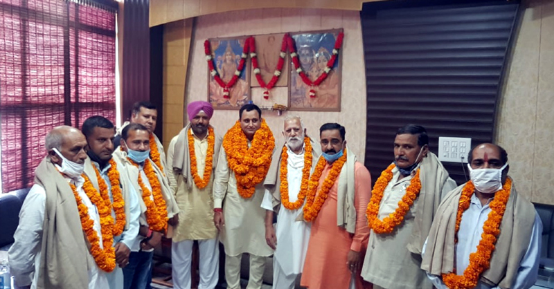 Newly elected team of Bhalwal Block Sarpanches Association. Newly elected team of Bhalwal Block Sarpanches Association.