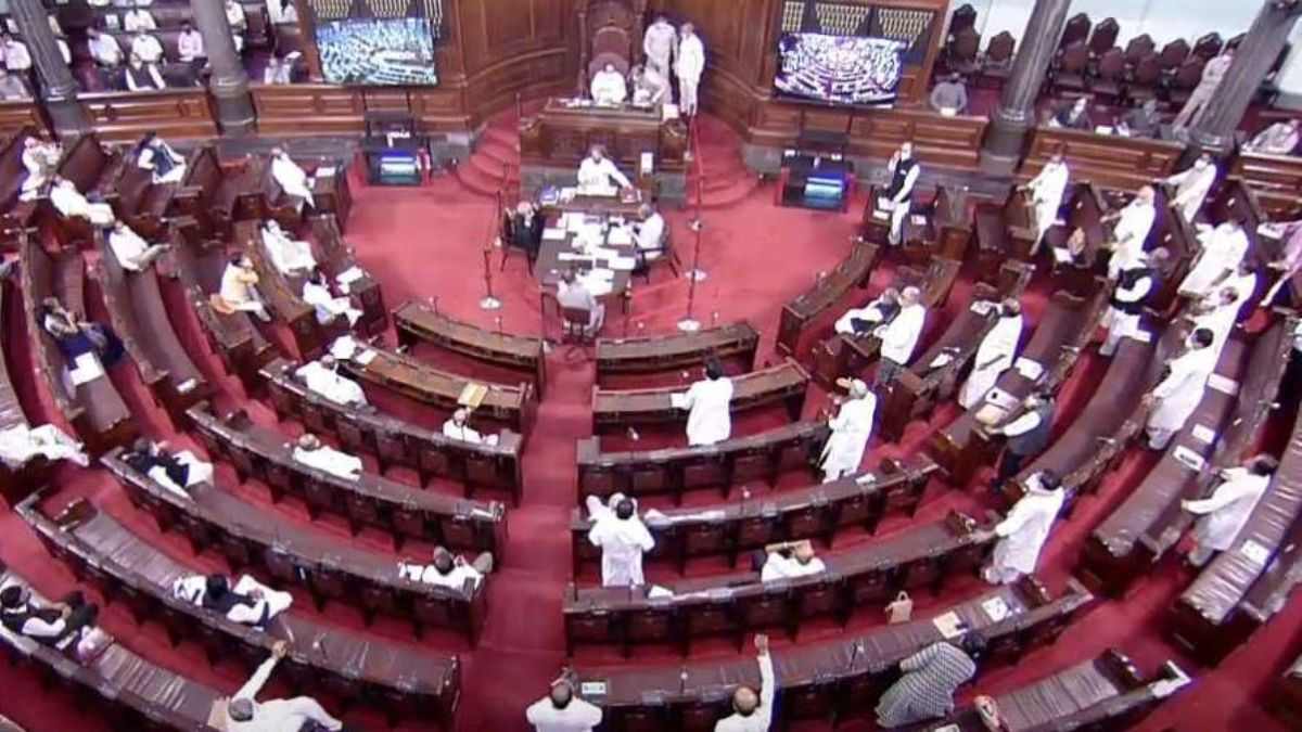 8-MPs-Suspended-From-Rajya-Sabha-Over-Causing-Uproar-On-Farm-Bills