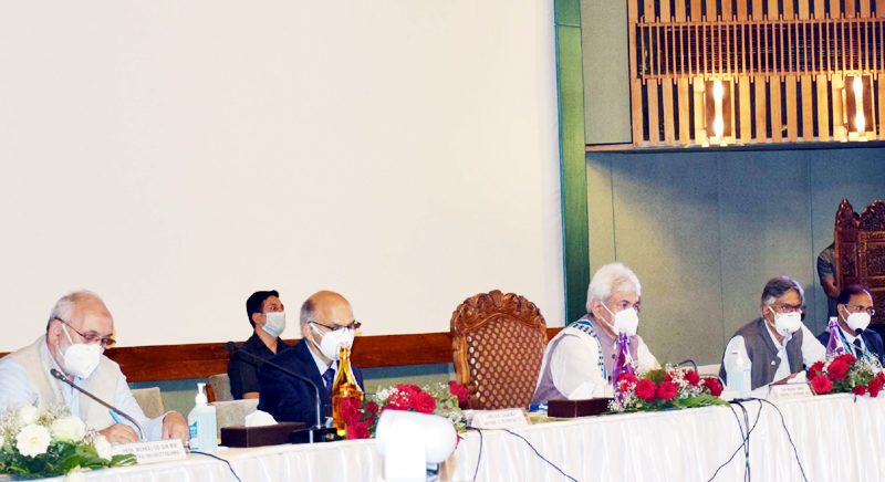 Lt Governor inaugurates 'Brainstorming on implementation of NEP-2020 in J&K' Lt Governor inaugurates 'Brainstorming on implementation of NEP-2020 in J&K'