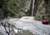 Deplorable condition of famous Siyad Baba waterfall.