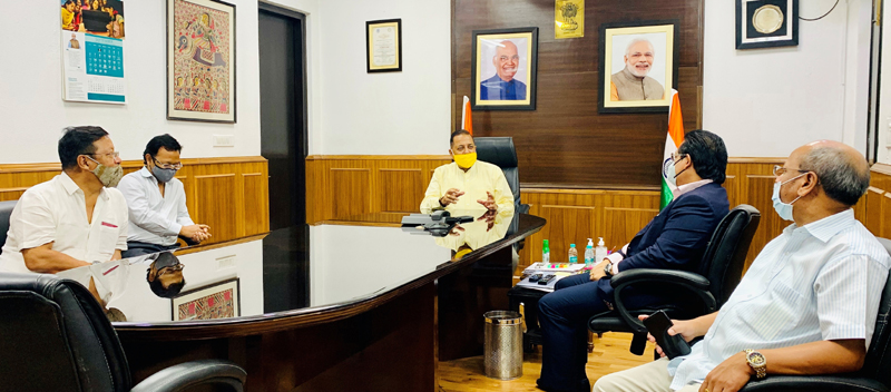 Chief Minister of Meghalaya, Conrad Sangma, along with Deputy Chief Minister Prestone Tynsong and a team of senior Ministers from the State calling on Union DoNER Minister Dr Jitendra Singh, at New Delhi on Thursday . Chief Minister of Meghalaya, Conrad Sangma, along with Deputy Chief Minister Prestone Tynsong and a team of senior Ministers from the State calling on Union DoNER Minister Dr Jitendra Singh, at New Delhi on Thursday .