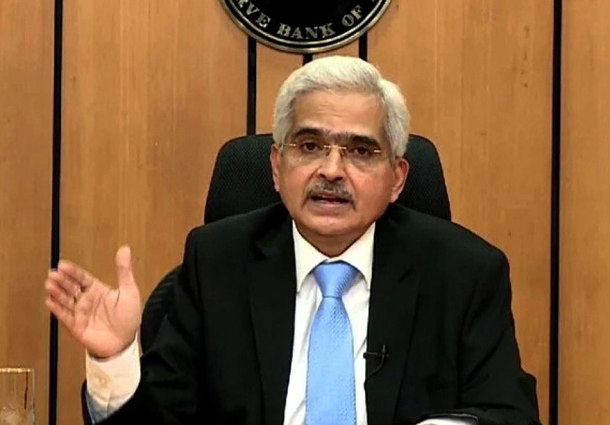 Reserve Bank of India (RBI) Governor, Shaktikanta Das announcing RBI's bi-monthly policy, in Mumbai on Friday. (UNI Reserve Bank of India (RBI) Governor, Shaktikanta Das announcing RBI's bi-monthly policy, in Mumbai on Friday. (UNI
