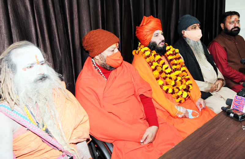 Members of JKSDSSS interacting with media persons at Jammu on Monday. -Excelsior/Rakesh Members of JKSDSSS interacting with media persons at Jammu on Monday. -Excelsior/Rakesh